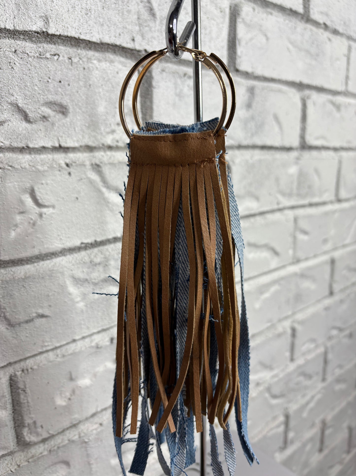 Fringed earrings