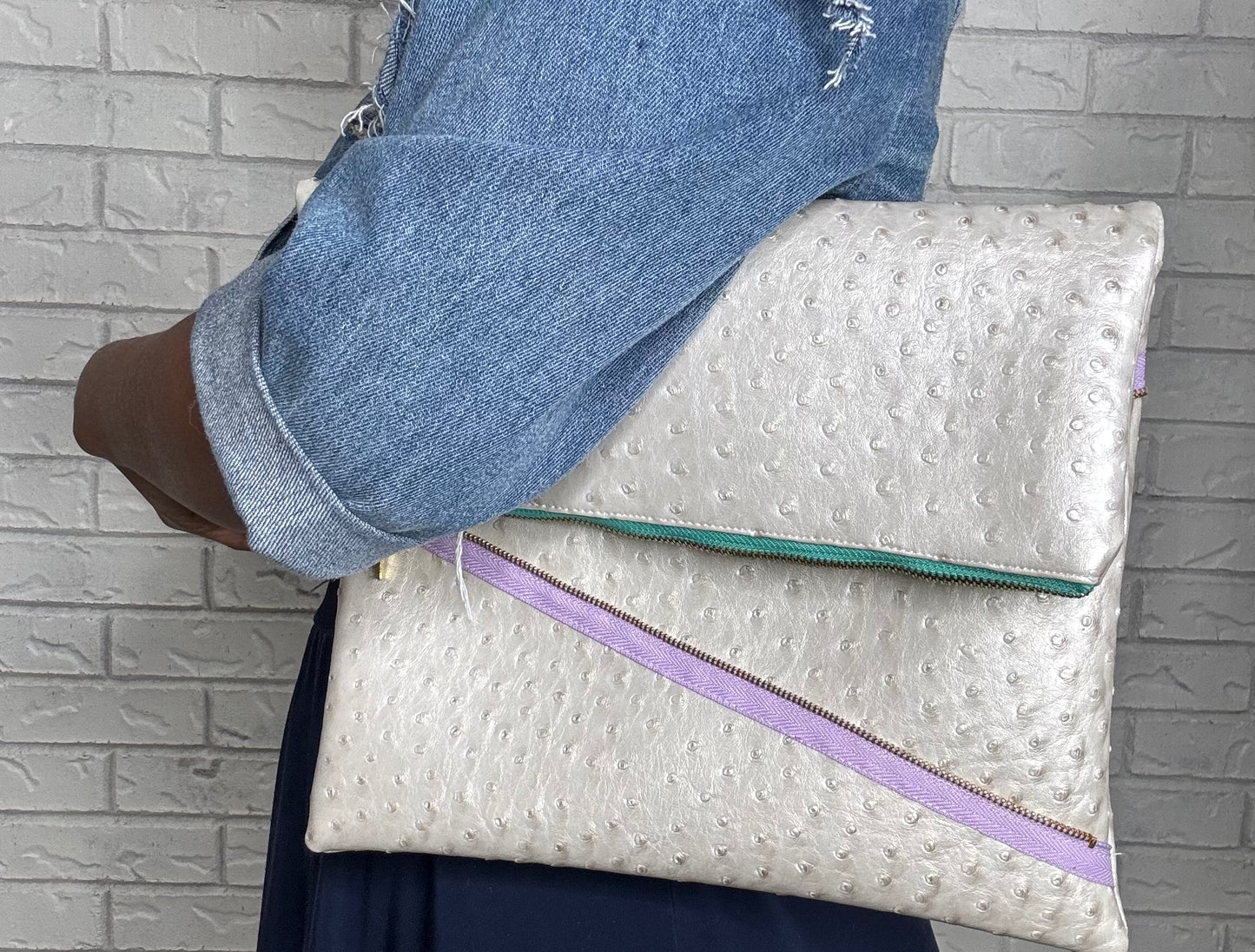 Fold over clutch