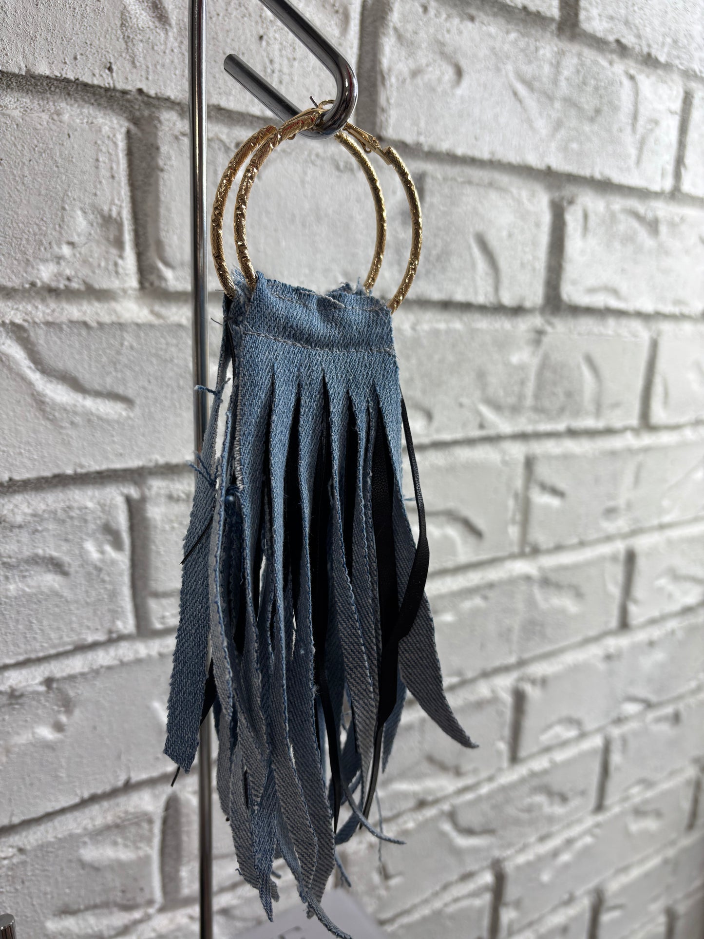 Fringed earrings